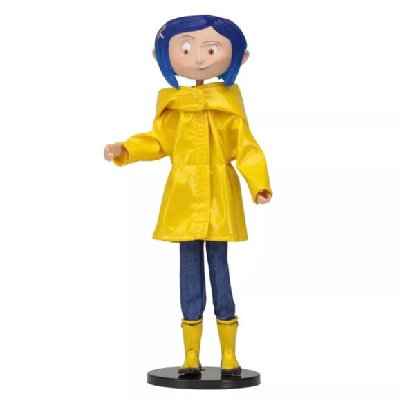 (NIB) NECA Coraline Action Figure – Raincoat & Boots - Picture 1 of 7